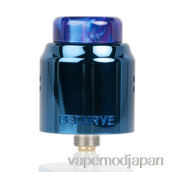 VAPE JAPAN WOTOFO × MIKE VAPES リカーブ デュアル 24mm RDA ブルー